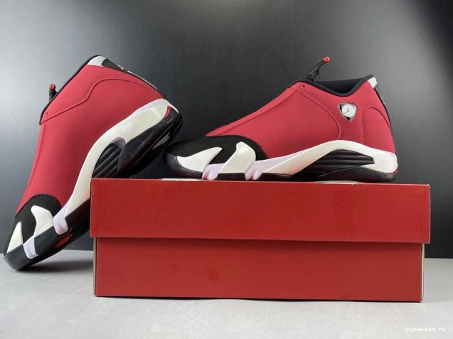 RED JORDAN GYM AIR TORO 487471-006 RETRO 14 0809